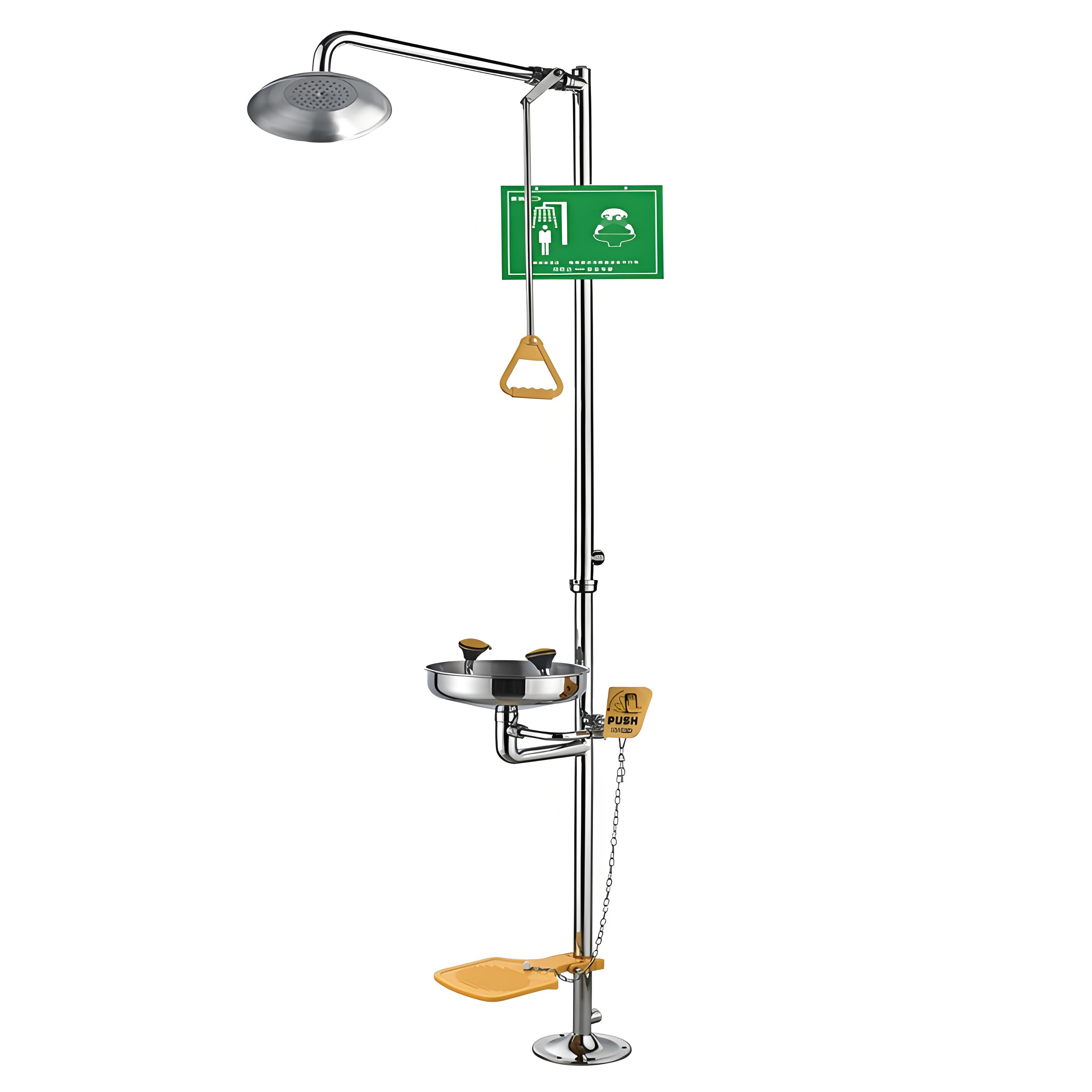 實(shí)驗(yàn)室家具全解析（四）：緊急設(shè)備（緊急沖淋器、洗眼器）選型指...